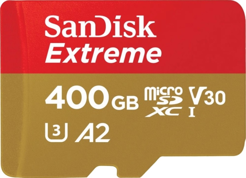 SANDISK Memoria micro SD 400 GB Sandisk classe 10 + adattatore